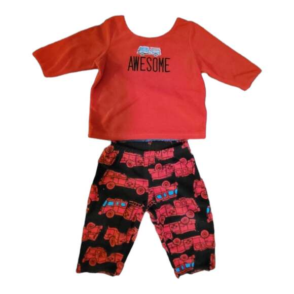 2 Pairs Carter's Heavyweight PJs 12M - Picture 2 of 4
